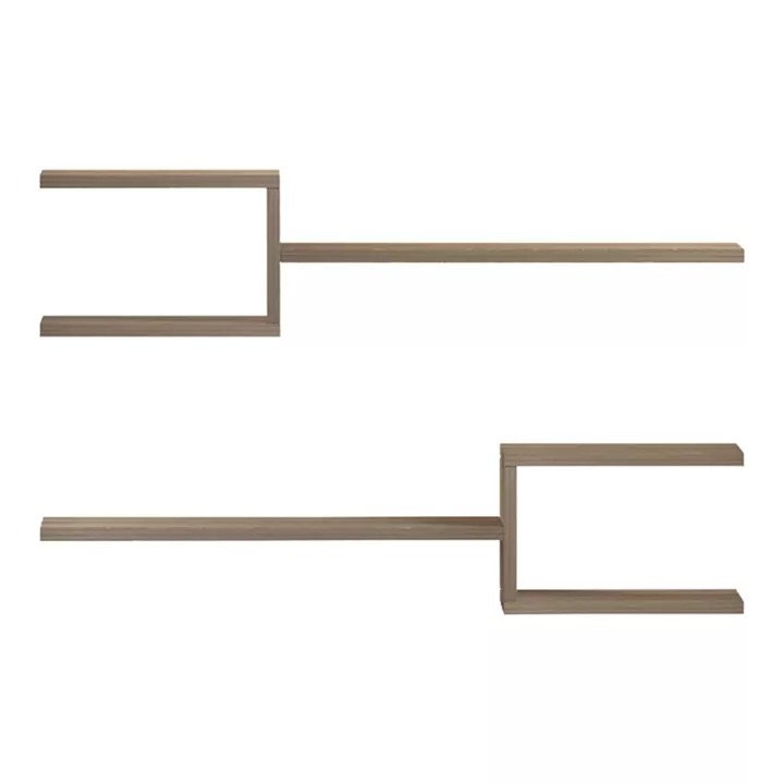 Sumpa pakoworld wall shelf 2 pcs sonoma 65x20x18cm