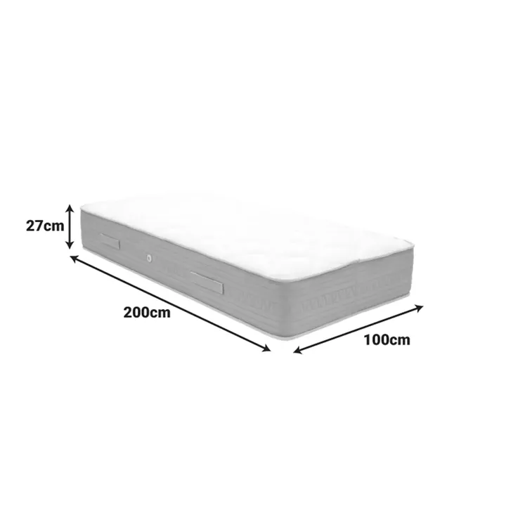 Mattress Sleepy pakoworld bonnel spring double sided 27cm 100x200cm