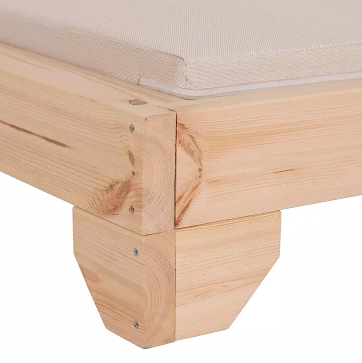 ΞΑΠΛΩΣΤΡΑ ΜΕ ΜΑΞΙΛΑΡΙ ΚΟΡΙΝΟΣ HM10775.60T ΞΥΛΟ ΠΕΥΚΟΥ--TEXTILENE ΜΠΕΖ 79x204x77Υεκ