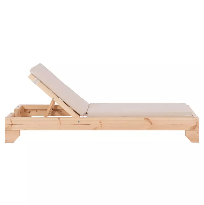 ΞΑΠΛΩΣΤΡΑ ΜΕ ΜΑΞΙΛΑΡΙ ΚΟΡΙΝΟΣ HM10775.60T ΞΥΛΟ ΠΕΥΚΟΥ--TEXTILENE ΜΠΕΖ 79x204x77Υεκ