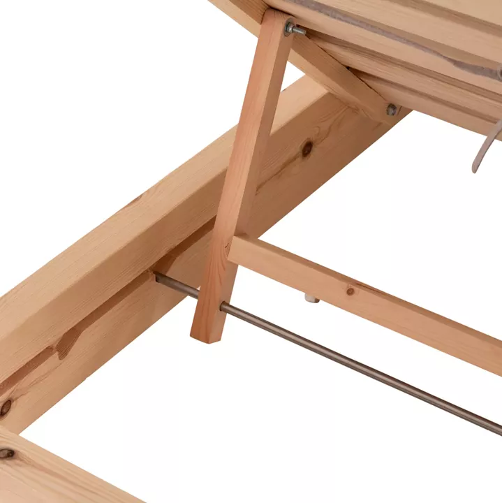 ΞΑΠΛΩΣΤΡΑ ΜΕ ΜΑΞΙΛΑΡΙ ΚΟΡΙΝΟΣ HM10778.72 ΞΥΛΟ ΠΕΥΚΟΥ--OLEFIN ΣΕ ΜΠΕΖ 79x204x77Υεκ