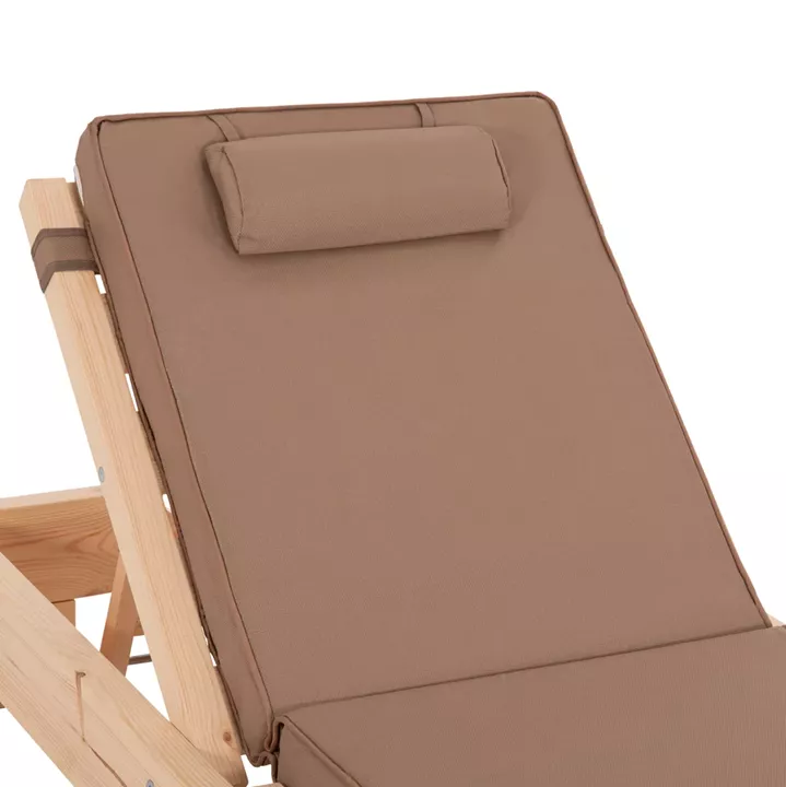 ΞΑΠΛΩΣΤΡΑ ΜΕ ΜΑΞΙΛΑΡΙ ΚΟΡΙΝΟΣ HM10776.04T ΞΥΛΟ ΠΕΥΚΟΥ--TEXTILENE ΣΕ ΜΟΚΑ 79x204x77Υ