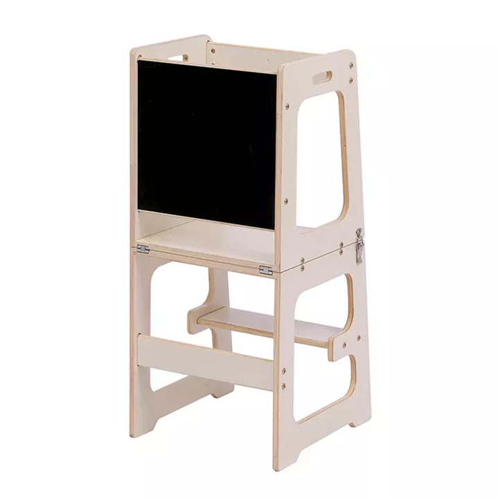 ΠΥΡΓΟΣ ΕΚΜΑΘΗΣΗΣ ΜΕ ΠΙΝΑΚΑ RICKI HM18345.01 ΞΥΛΟ ΠΕΥΚΟΥ ΦΥΣΙΚΟ 37x40x84Υεκ