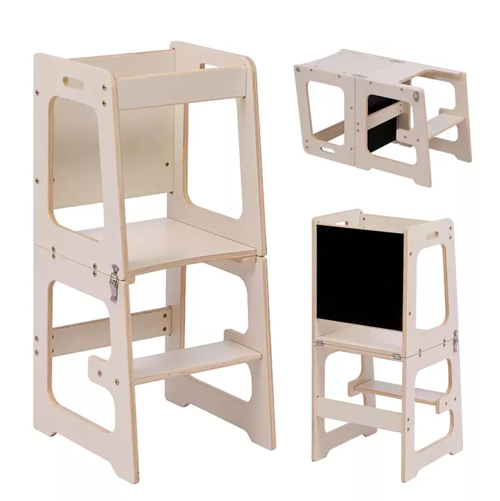 ΠΥΡΓΟΣ ΕΚΜΑΘΗΣΗΣ ΜΕ ΠΙΝΑΚΑ RICKI HM18345.01 ΞΥΛΟ ΠΕΥΚΟΥ ΦΥΣΙΚΟ 37x40x84Υεκ