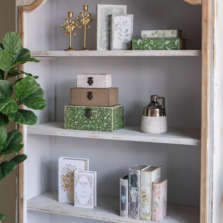 Artekko Book Πολύχρωμα Διακοσμητικά Βιβλία MDF με Αποθηκευτικό Χώρο 2pcs