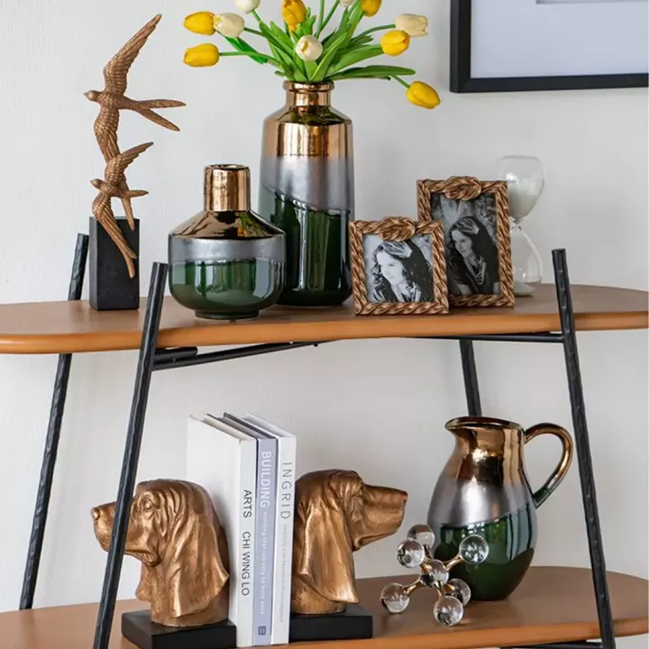 Artekko Frame Μπρονζέ Κορνίζα Ρητίνης για Φωτογραφία 4Χ6