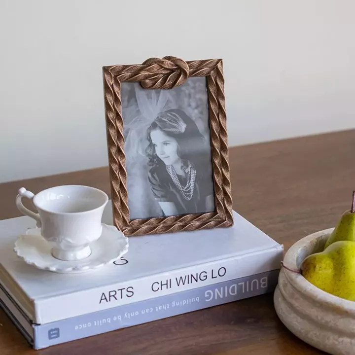 Artekko Frame Μπρονζέ Κορνίζα Ρητίνης για Φωτογραφία 4Χ6