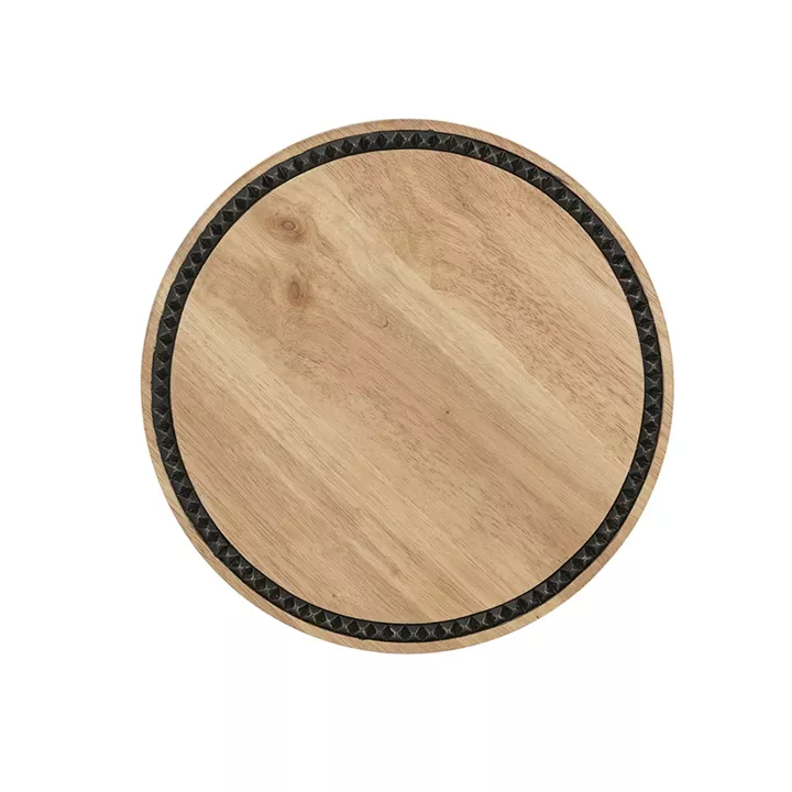 Artekko Gaia Καφέ Ξύλινη Ορντερβιερα Πλατό (30x30x15)cm