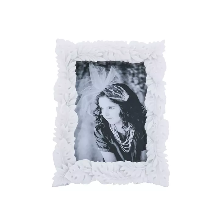 Artekko Frame Λευκή Κορνίζα Ρητίνης για Φωτογραφία 5x7