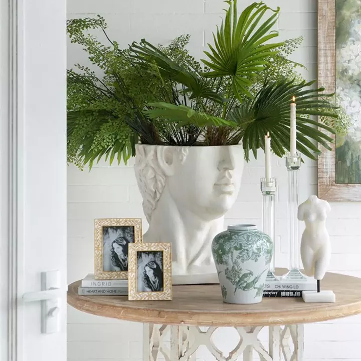 Artekko Glassy Διάφανο Γυάλινο Κηροπήγιο (9x9x46)cm