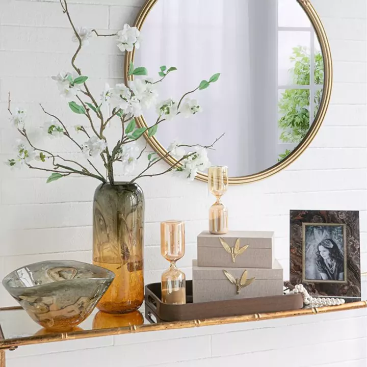 Artekko Zenn Καφέ Γυάλινη Κορνίζα για Φωτογραφία 5Χ7