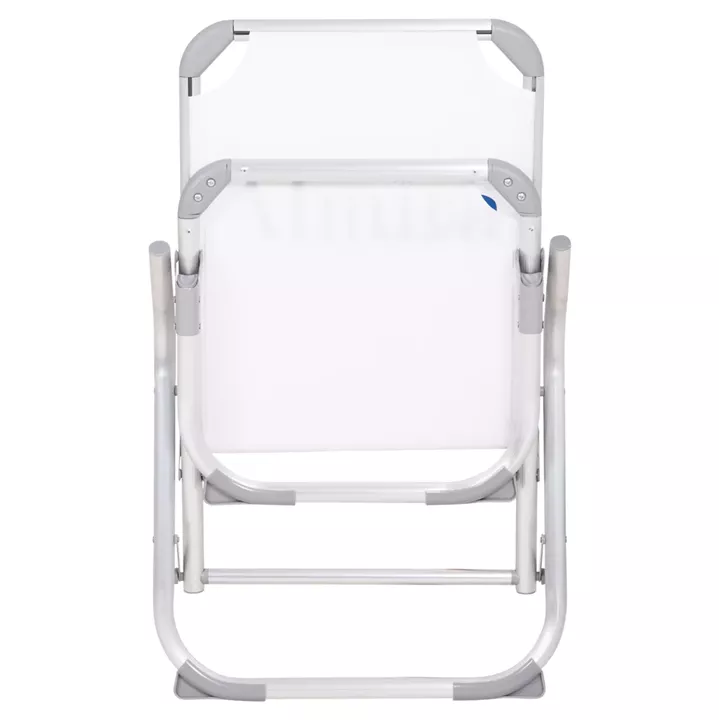 ΚΑΡΕΚΛΑΚΙ ΠΑΡΑΛΙΑΣ ΑΛΟΥΜΙΝΙΟΥ ΒΑΡ.ΤΥΠΟΥ ΥΠΕΡΥΨΩΜΕΝΟ ALMIRA HM6431.03 ΛΕΥΚΟ 53x68x80Υεκ