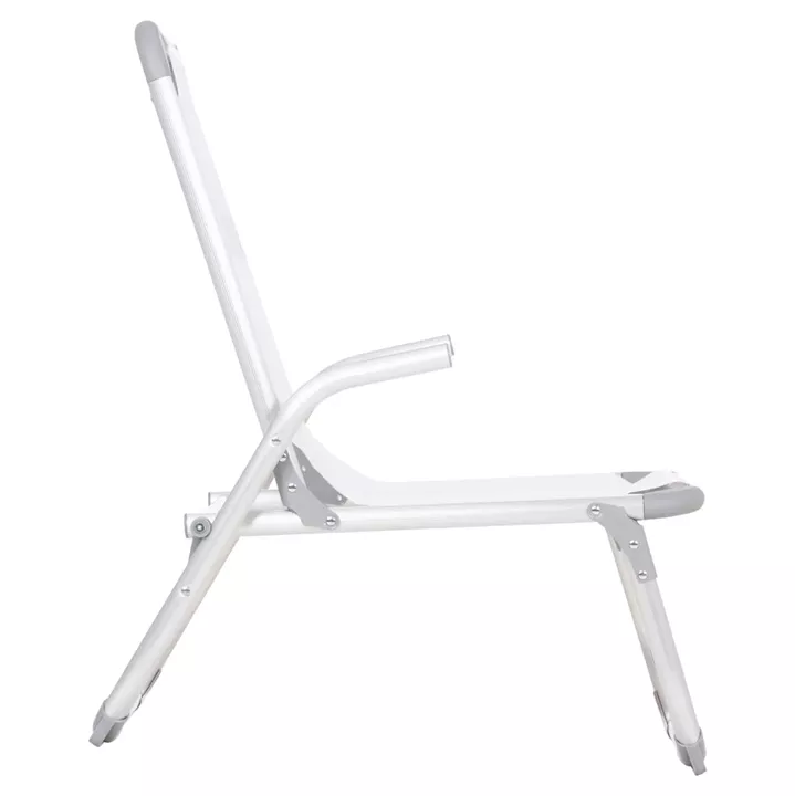 ΚΑΡΕΚΛΑΚΙ ΠΑΡΑΛΙΑΣ ΑΛΟΥΜΙΝΙΟΥ ΒΑΡ.ΤΥΠΟΥ ΥΠΕΡΥΨΩΜΕΝΟ ALMIRA HM6431.03 ΛΕΥΚΟ 53x68x80Υεκ