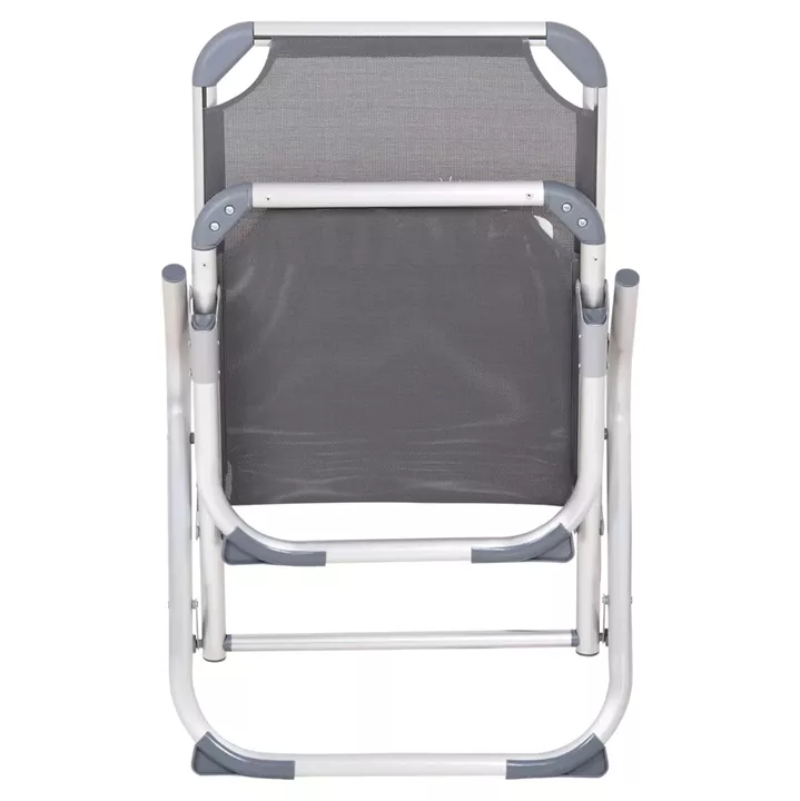 ΚΑΡΕΚΛΑΚΙ ΠΑΡΑΛΙΑΣ ΑΛΟΥΜΙΝΙΟΥ ΒΑΡ.ΤΥΠΟΥ ΥΠΕΡΥΨΩΜΕΝΟ ALMIRA HM6431.10 ΓΚΡΙ 53x68x80Υεκ