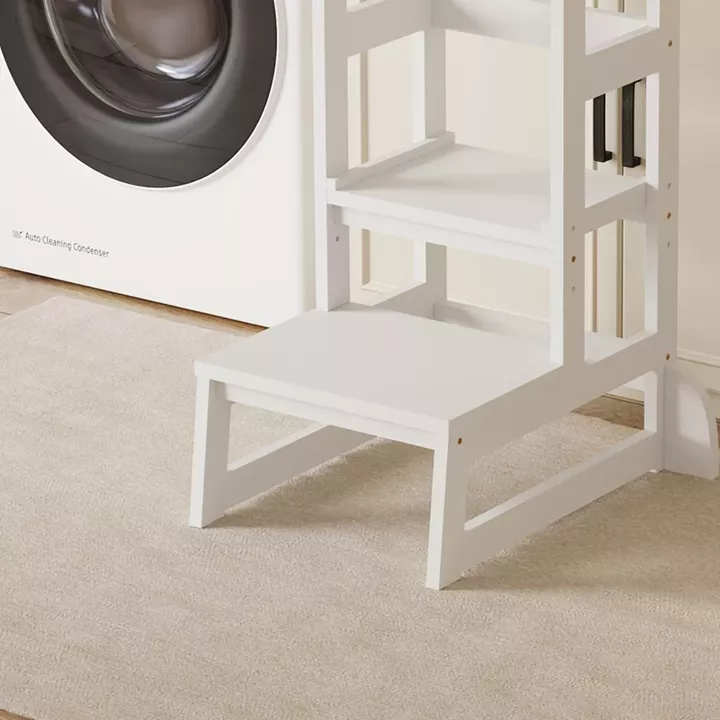 ΠΥΡΓΟΣ ΕΚΜΑΘΗΣΗΣ τ.MONTESSORI PEPE HM9291.03 ΞΥΛΟ ΠΕΥΚΟΥ ΛΕΥΚΟ 45.7x51x90Υεκ