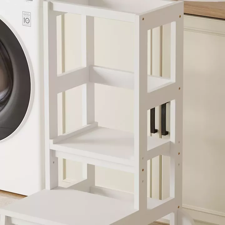 ΠΥΡΓΟΣ ΕΚΜΑΘΗΣΗΣ τ.MONTESSORI PEPE HM9291.03 ΞΥΛΟ ΠΕΥΚΟΥ ΛΕΥΚΟ 45.7x51x90Υεκ