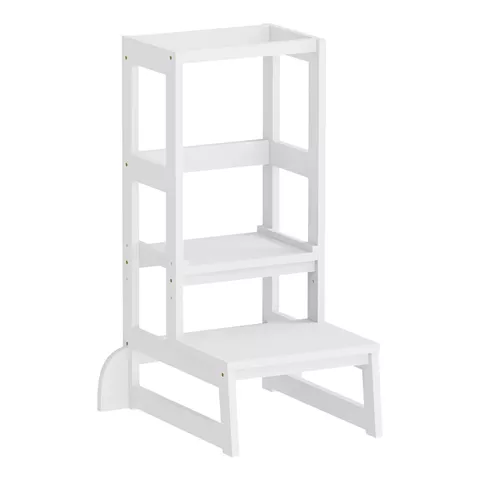 ΠΥΡΓΟΣ ΕΚΜΑΘΗΣΗΣ τ.MONTESSORI PEPE HM9291.03 ΞΥΛΟ ΠΕΥΚΟΥ ΛΕΥΚΟ 45.7x51x90Υεκ