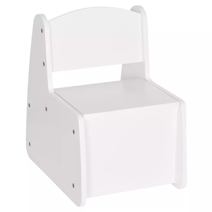 ΠΑΙΔΙΚΟ ΚΑΡΕΚΛΑΚΙ ΜΕ ΑΠΟΘ.ΧΩΡΟ RICKI HM18343.03 ΚΟΝΤΡΑΠΛΑΚΕ/MDF ΛΕΥΚΟ 33x43x47Υεκ