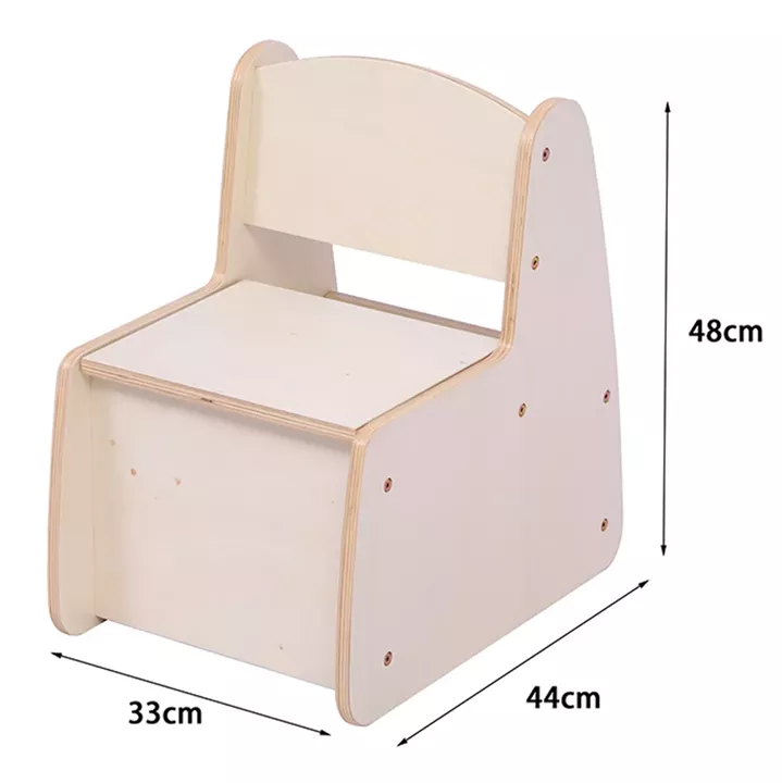 ΠΑΙΔΙΚΟ ΚΑΡΕΚΛΑΚΙ ΜΕ ΑΠΟΘ.ΧΩΡΟ RICKI HM18343.01 ΚΟΝΤΡΑΠΛΑΚΕ/MDF ΦΥΣΙΚΟ 33x43x47Υεκ