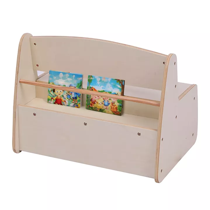 ΠΑΓΚΑΚΙ ΠΑΙΔΙΚΟ ΜΕ ΑΠΟΘ.ΧΩΡΟ RICKI HM18342.01 MDF & ΚΟΝΤΡΑΠΛΑΚΕ ΦΥΣΙΚΟ 63x43x47Υεκ