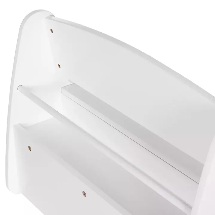 ΠΑΓΚΑΚΙ ΠΑΙΔΙΚΟ ΜΕ ΑΠΟΘ.ΧΩΡΟ RICKI HM18342.03 MDF & ΚΟΝΤΡΑΠΛΑΚΕ ΛΕΥΚΟ 63x43x47Υεκ