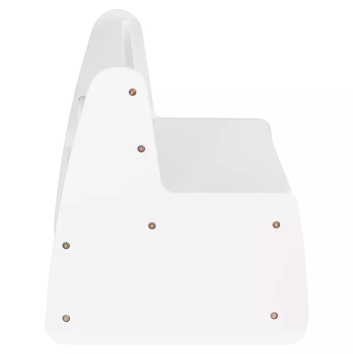 ΠΑΓΚΑΚΙ ΠΑΙΔΙΚΟ ΜΕ ΑΠΟΘ.ΧΩΡΟ RICKI HM18342.03 MDF & ΚΟΝΤΡΑΠΛΑΚΕ ΛΕΥΚΟ 63x43x47Υεκ