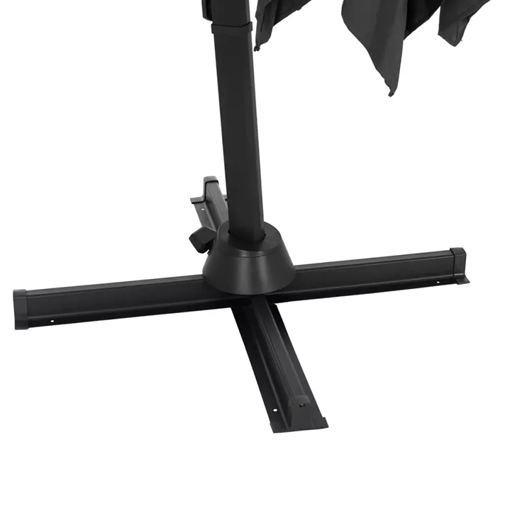 POOLSIDE UMBRELLA JAVANTE HM6623.01 GREY ALUMINUM & SHADE 2.7x2.7x2.7Hcm.