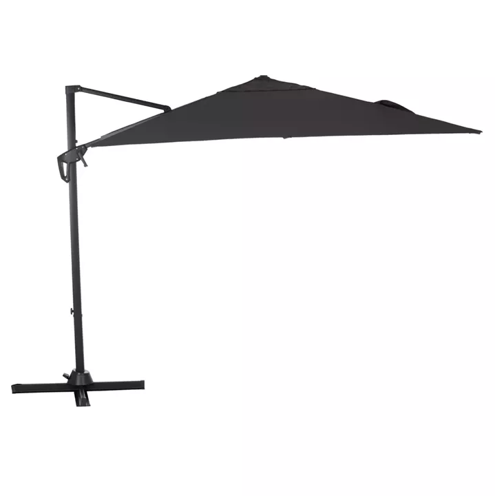 POOLSIDE UMBRELLA JAVANTE HM6623.01 GREY ALUMINUM & SHADE 2.7x2.7x2.7Hcm.