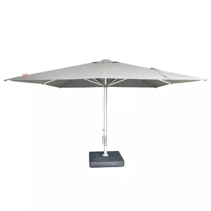 UMBRELLA WITH GROUND BASE GLADELL HM10724.01 ALUMINUM & METAL--WATER BASE 4x4x3.73Hm