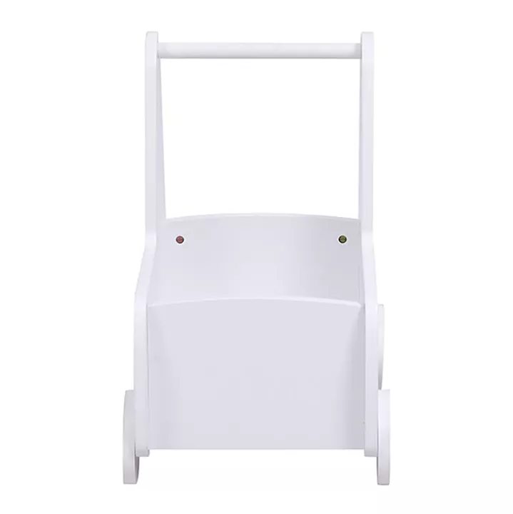 KIDS' STROLLER/CART RICKI HM18341.03 MDF & PLYWOOD IN WHITE 33x45x50Hcm.