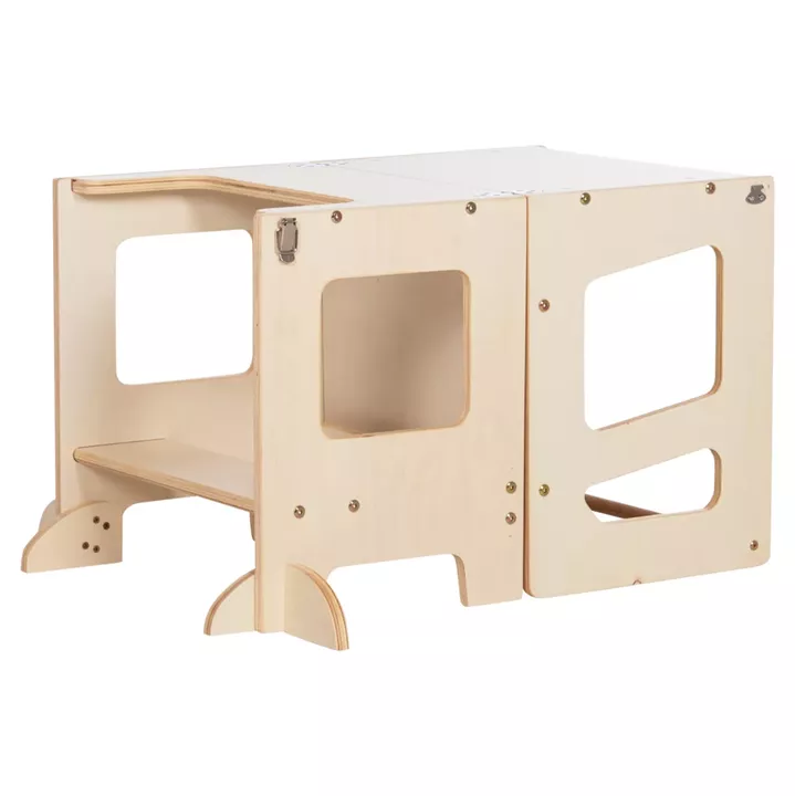 ΠΥΡΓΟΣ ΕΚΜΑΘΗΣΗΣ ΜΕ ΠΙΝΑΚΑ RICKI HM18344.01 ΞΥΛΟ ΠΕΥΚΟΥ ΦΥΣΙΚΟ 43x32x84Υεκ