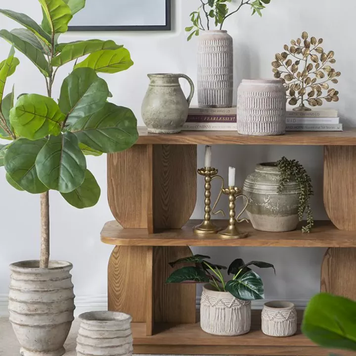 Artekko Solis Χρυσό Μεταλλικό Κηροπήγιο (12.5x11x18.5)cm