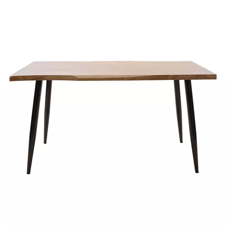 Τραπεζαρία με Καρέκλες Murde Μαύρο και Τραπέζι Neve Μαύρο 140x80x75εκ Σετ 5τεμ