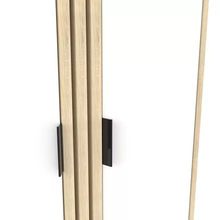 Παπουτσοθήκη-ντουλάπι Shoby pakoworld λευκό-sonoma 70.5x30x91εκ