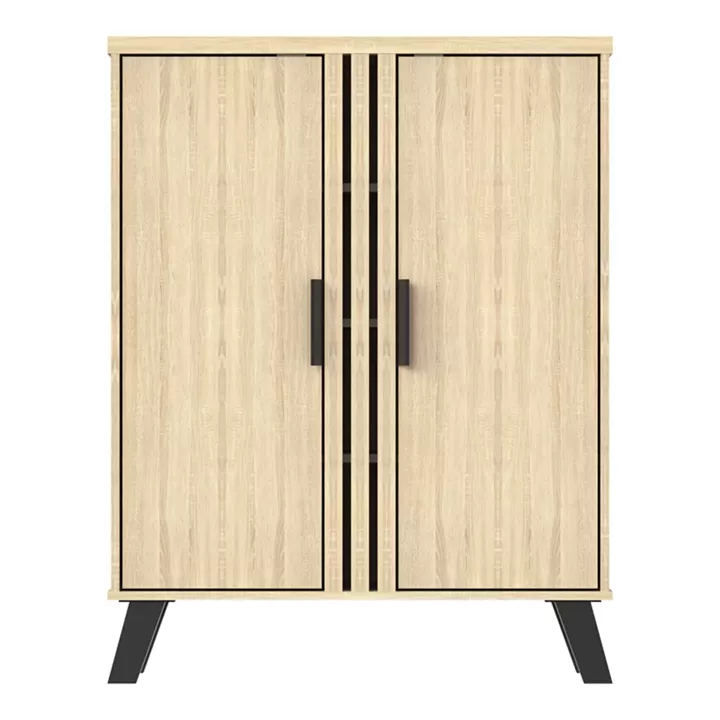 Παπουτσοθήκη-ντουλάπι Shoby pakoworld sonoma 70.5x30x91εκ