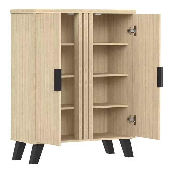 Παπουτσοθήκη-ντουλάπι Shoby pakoworld sonoma 70.5x30x91εκ