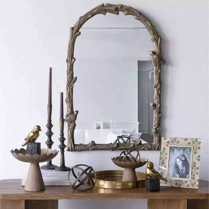 Artekko Solis Μεταλλικό Κηροπήγιο Μαύρο με Χρυσό (9x9x28.5)cm