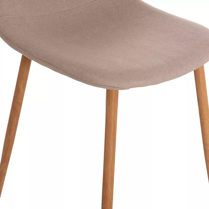 ΣΕΤ ΤΡΑΠΕΖΑΡΙΑΣ 5ΤΜΧ ΕΣ.ΧΩΡΟΥ JAFARU HM10885.12 ΣΤΡΟΓΓΥΛΟ ΤΡΑΠΕΖΙ Φ90 & 4 ΚΑΡΕΚΛΕΣ--ΜΠΕΖ