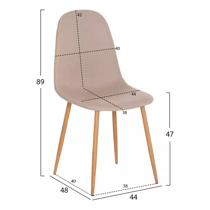 ΣΕΤ ΤΡΑΠΕΖΑΡΙΑΣ 5ΤΜΧ ΕΣ.ΧΩΡΟΥ JAFARU HM10885.12 ΣΤΡΟΓΓΥΛΟ ΤΡΑΠΕΖΙ Φ90 & 4 ΚΑΡΕΚΛΕΣ--ΜΠΕΖ