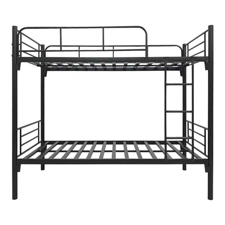 Κρεβάτι-κουκέτα Belit pakoworld μεταλλικό λευκό 90x190εκ