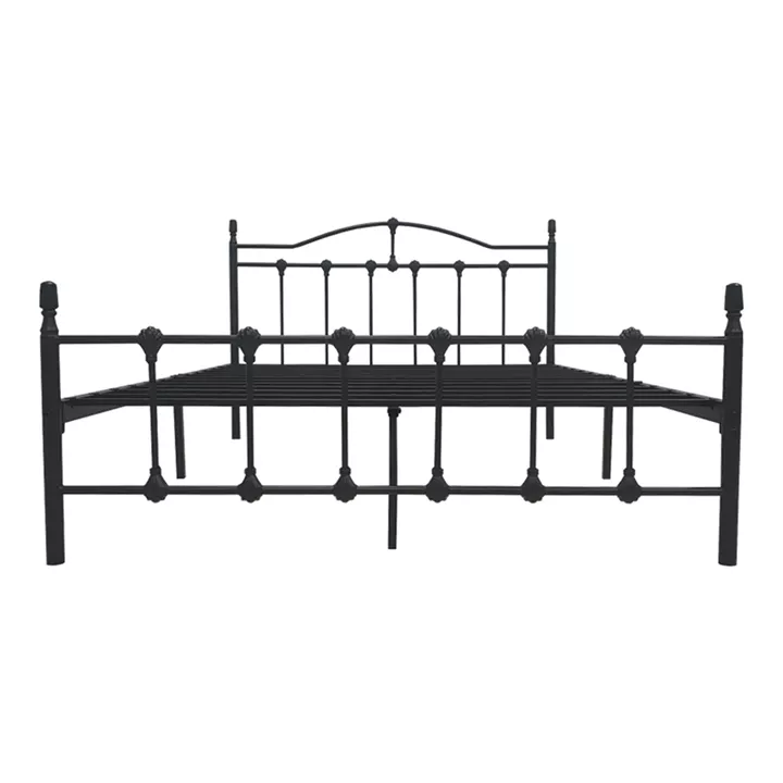 Wotso pakoworld metal bed black 140x200cm
