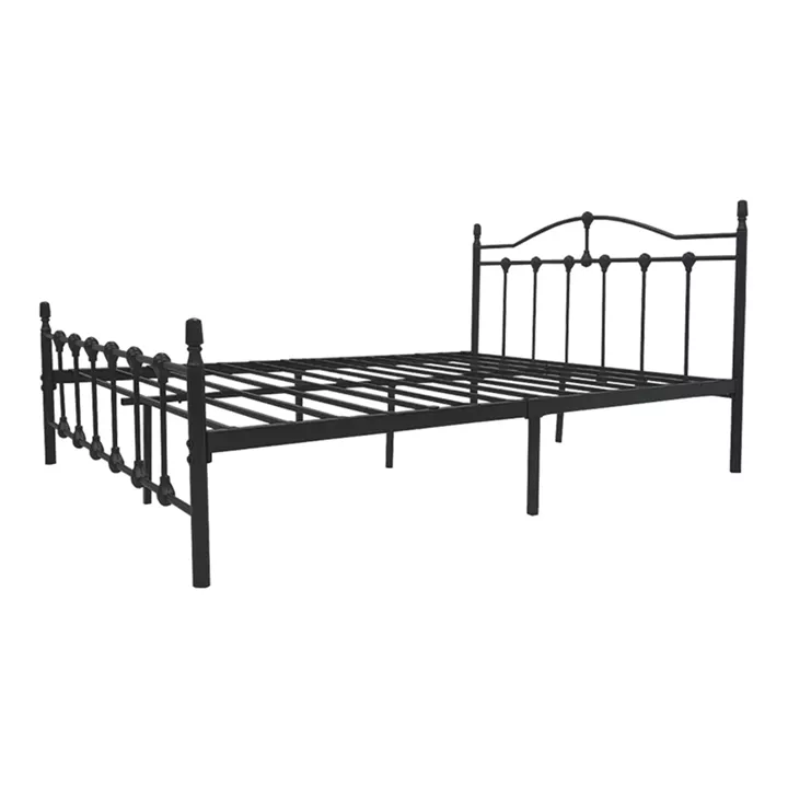 Wotso pakoworld metal bed black 140x200cm