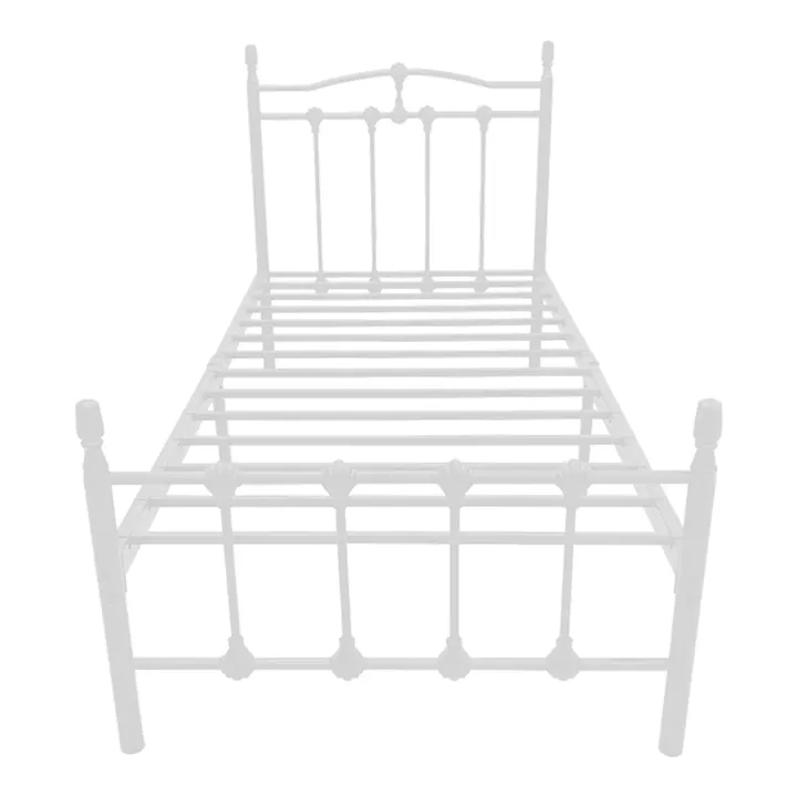 Wotso pakoworld metal bed white 90x190cm