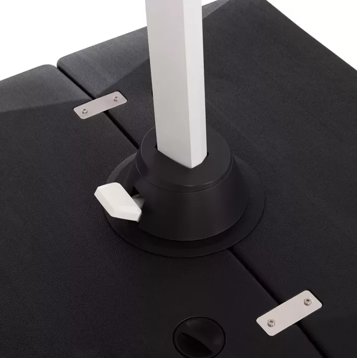 ΕΠΑΓΓΕΛΜΑΤΙΚΗ ΟΜΠΡΕΛΑ 2.7x2.7μ ΜΕ ΒΑΣΗ ΝΕΡΟΥ JAVANTE HM10857.02 ΛΕΥΚΟ ΑΛΟΥΜ. & ΠΑΝΙ