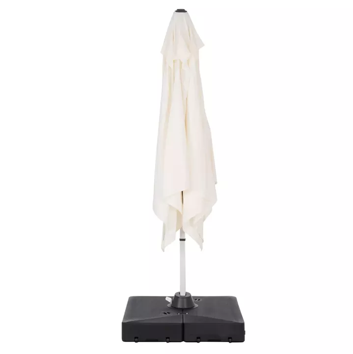 ΕΠΑΓΓΕΛΜΑΤΙΚΗ ΟΜΠΡΕΛΑ 2.7x2.7μ ΜΕ ΒΑΣΗ ΝΕΡΟΥ JAVANTE HM10857.02 ΛΕΥΚΟ ΑΛΟΥΜ. & ΠΑΝΙ