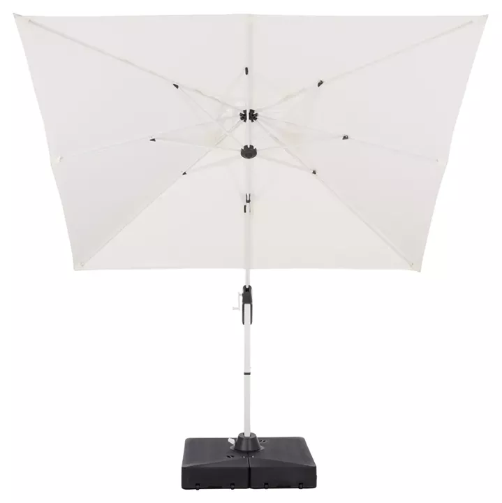 ΕΠΑΓΓΕΛΜΑΤΙΚΗ ΟΜΠΡΕΛΑ 2.7x2.7μ ΜΕ ΒΑΣΗ ΝΕΡΟΥ JAVANTE HM10857.02 ΛΕΥΚΟ ΑΛΟΥΜ. & ΠΑΝΙ