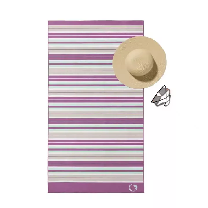 Πετσέτα Θαλάσσης Microfiber Quick Dry Stripes
