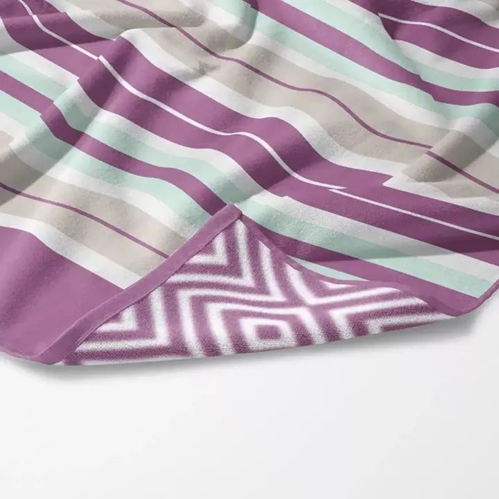 Πετσέτα Θαλάσσης Microfiber Quick Dry Stripes
