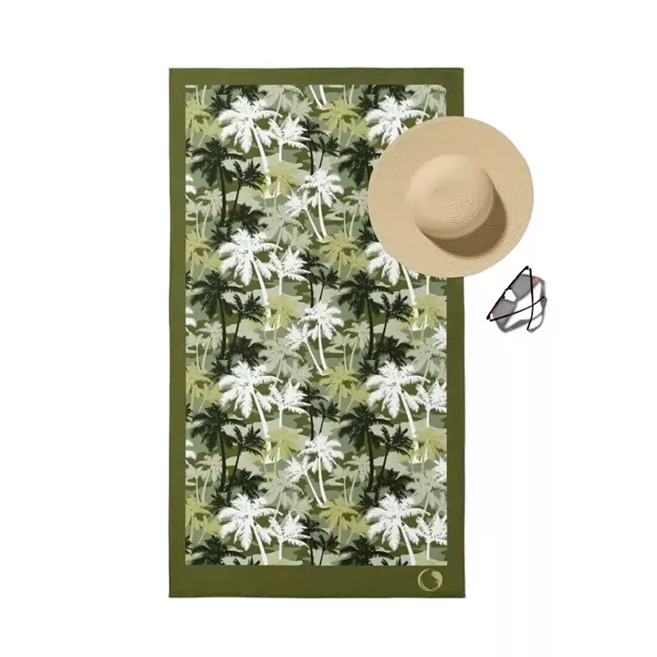 Πετσέτα Θαλάσσης Microfiber Quick Dry Palm Tree