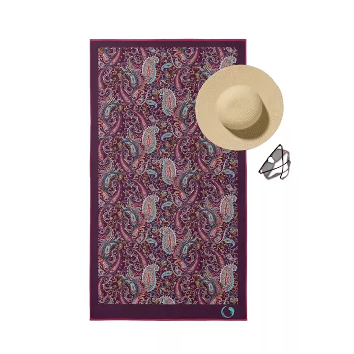 Πετσέτα Θαλάσσης Microfiber Quick Dry Paisley